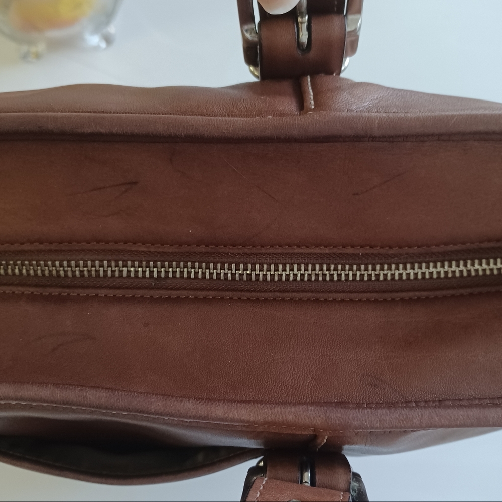 Vintage Leather Coach Bucket Bag Custom - Picture 14 of 16